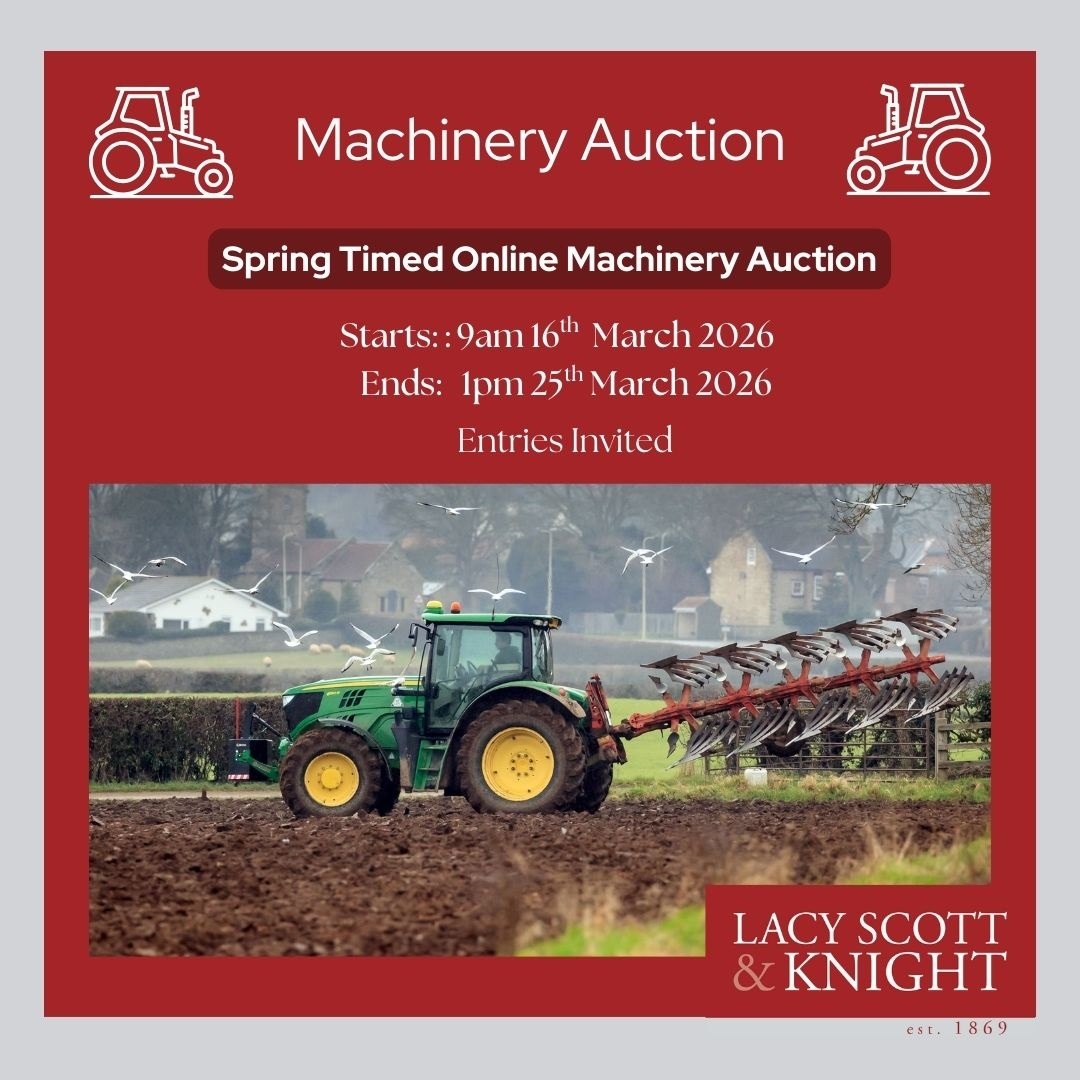 Spring Timed Online Agricultural Machinery Sale 